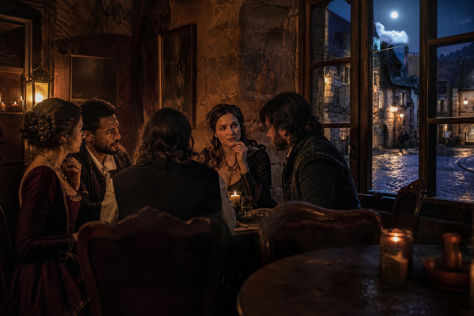 Murder Party Team Gathering in Sarlat